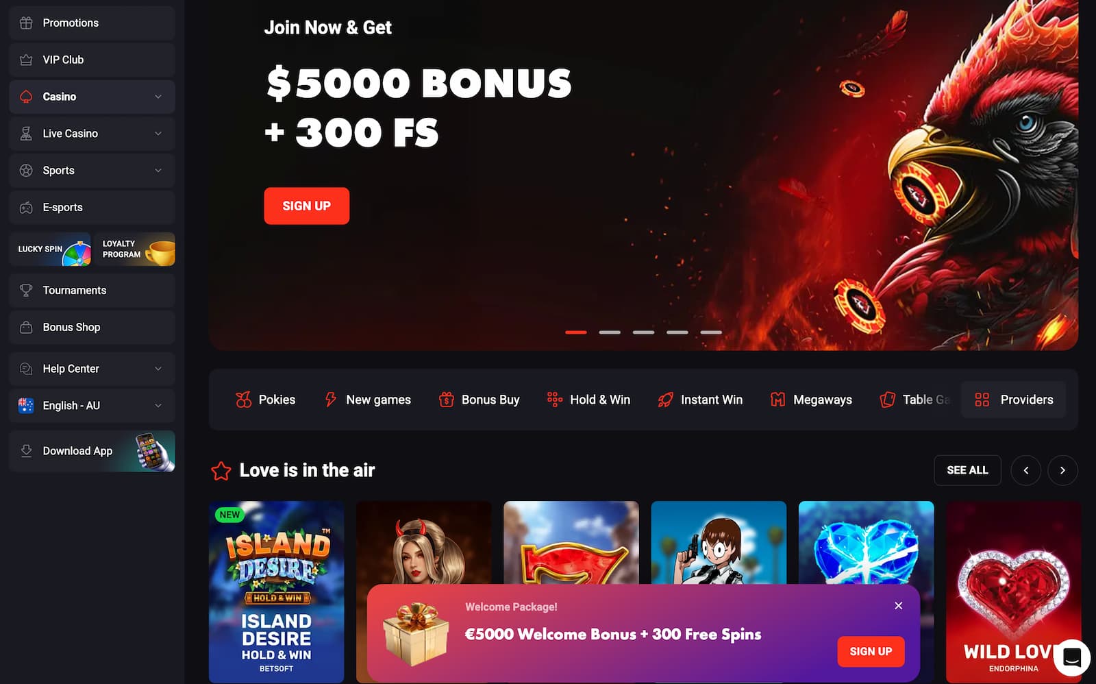 Rooster Bet Casino